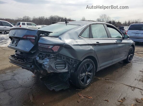 3VW7M7BUXPM024807 2023 VOLKSWAGEN JETTA Gray Trasero derecho