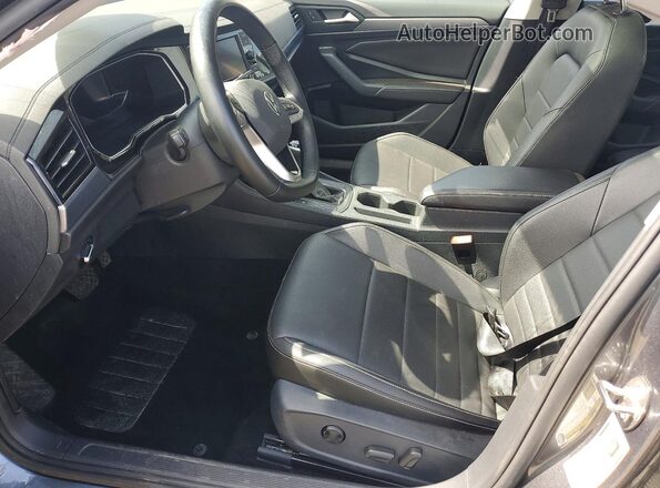 3VW7M7BUXPM024807 2023 VOLKSWAGEN JETTA Gray Vista interior delantera