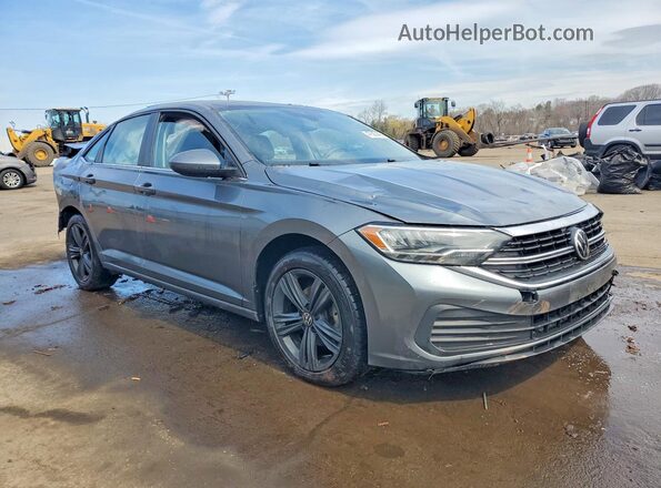 3VW7M7BUXPM024807 2023 VOLKSWAGEN JETTA Gray Delantero derecho