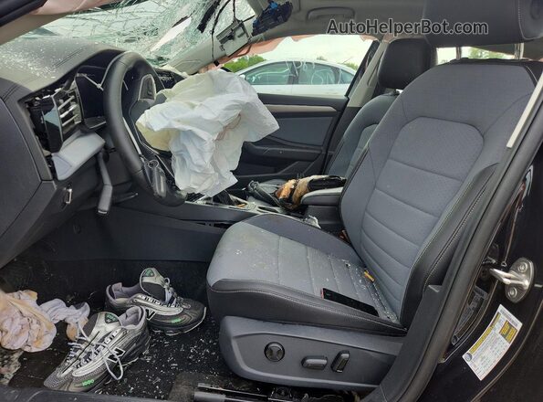 3VW7W7BUXTM050232 2026 VOLKSWAGEN JETTA Black Вид салону спереду