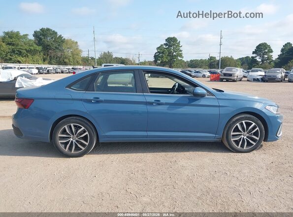 3VW7X7BU1SM039891 2025 VOLKSWAGEN JETTA Синий Вид задней части салона