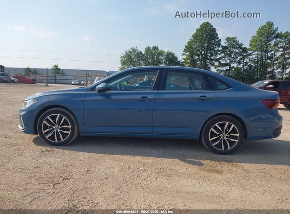 3VW7X7BU1SM039891 2025 VOLKSWAGEN JETTA Синий Панорамный вид салона 360°