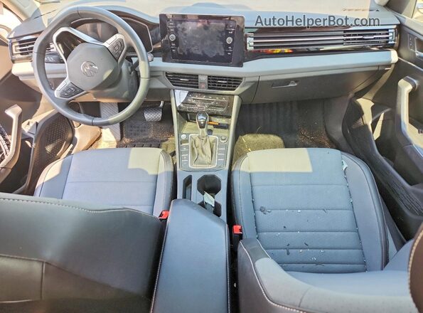 3VW7X7BU1SM047196 2025 VOLKSWAGEN JETTA White Вид панелі приладів
