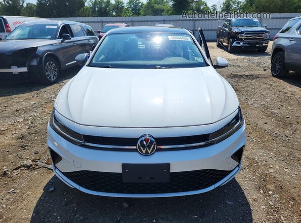 3VW7X7BU1SM047196 2025 VOLKSWAGEN JETTA White Вид спереду