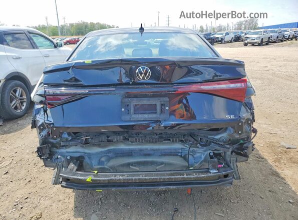 3VW7X7BU2SM044808 2025 VOLKSWAGEN JETTA Black Rear view