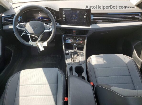 3VW7X7BU2SM044808 2025 VOLKSWAGEN JETTA Black Dashboard view