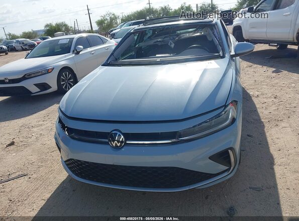 3VW7X7BU4SM078362 2025 VOLKSWAGEN JETTA Light Blue Вид щитка приборов