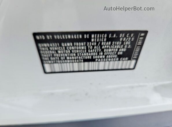 3VW8T7BU5RM004474 2024 VOLKSWAGEN JETTA Белый Вид подкапотного пространства