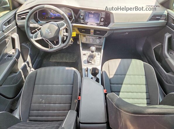 3VWAM7BU3RM048410 2024 VOLKSWAGEN JETTA Gray Widok deski rozdzielczej