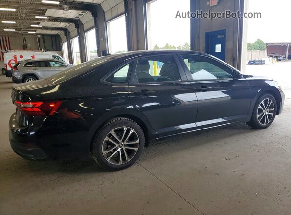 3VWAM7BU5NM027004 2022 VOLKSWAGEN JETTA Черный Задняя правая четверть