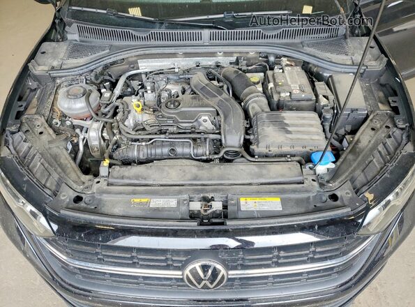 3VWAM7BU5NM027004 2022 VOLKSWAGEN JETTA Черный Вид задней части салона