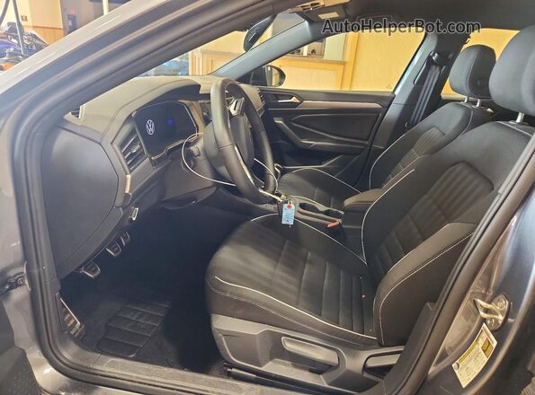 3VWAM7BU8PM045161 2023 VOLKSWAGEN JETTA Gray Vista interior delantera