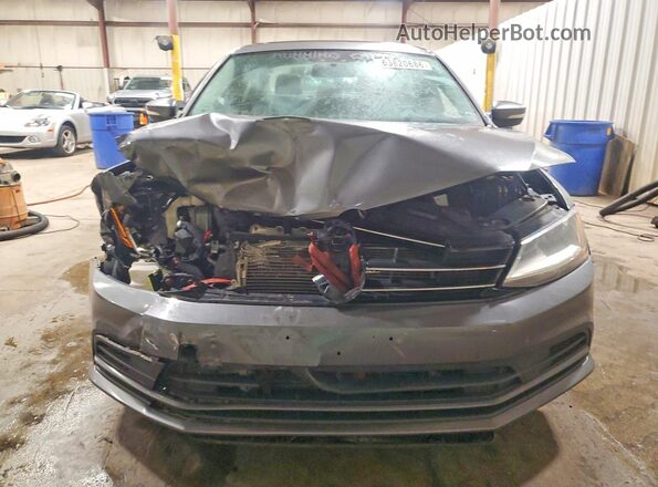 3VWB67AJ4HM222019 2017 VOLKSWAGEN JETTA Gray Front view