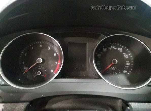 3VWB67AJ4HM222019 2017 VOLKSWAGEN JETTA Gray Instrument cluster view