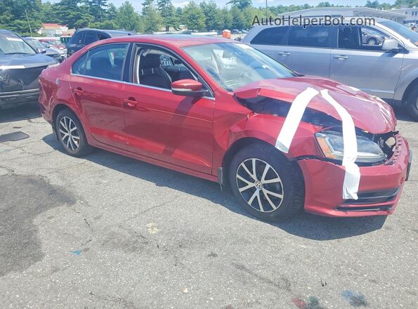 3VWB67AJ7HM340369 2017 VOLKSWAGEN JETTA Red Front right