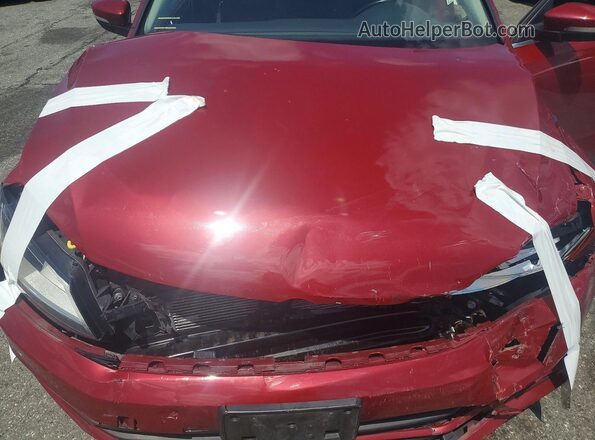 3VWB67AJ7HM340369 2017 VOLKSWAGEN JETTA Red Rear interior view