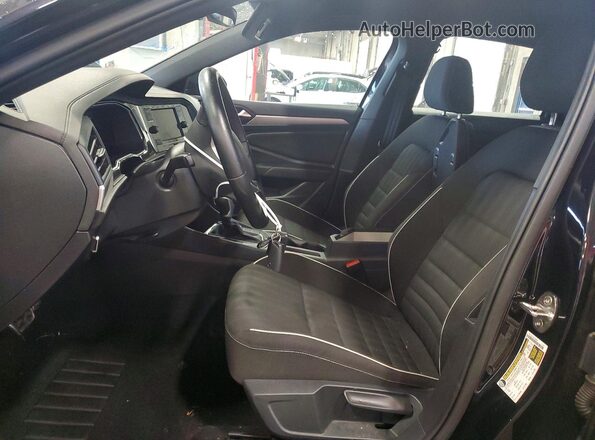 3VWBM7BU7PM026153 2023 VOLKSWAGEN JETTA Черный Вид салона спереди