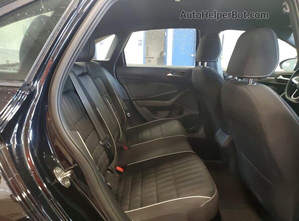 3VWBM7BU7PM026153 2023 VOLKSWAGEN JETTA Черный Вид задних сидений