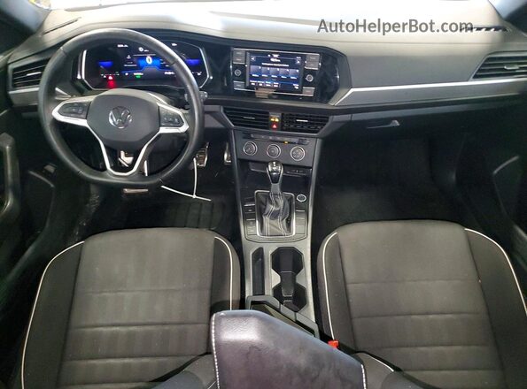 3VWBM7BU7PM026153 2023 VOLKSWAGEN JETTA Черный Вид панели приборов