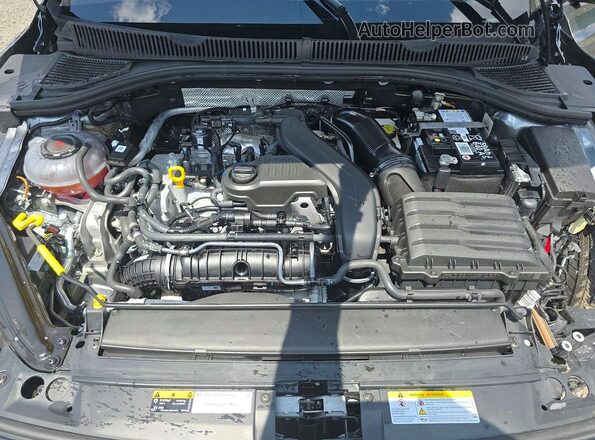 3VWBM7BUXRM034024 2024 VOLKSWAGEN JETTA Gray Engine compartment view