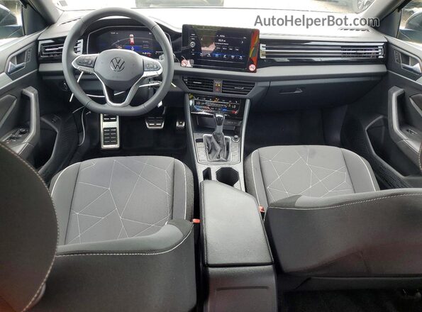 3VWBW7BUXTM077408 2026 VOLKSWAGEN JETTA Black Вид панелі приладів