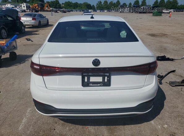3VWBX7BU2SM041580 2025 VOLKSWAGEN JETTA White Вид ззаду