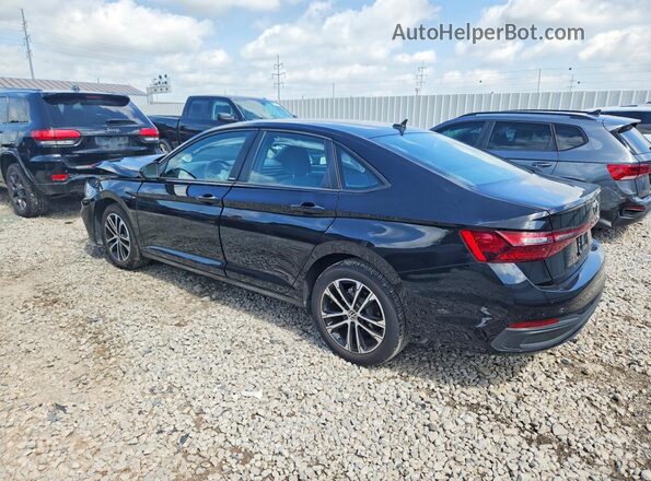 3VWBX7BU3SM070196 2025 VOLKSWAGEN JETTA Black Tył lewy