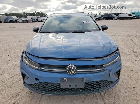 3VWBX7BU5SM032775 2025 VOLKSWAGEN JETTA Blue Դիմացի տեսք