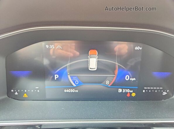 3VWBX7BUXSM006396 2025 VOLKSWAGEN JETTA White Instrument cluster view