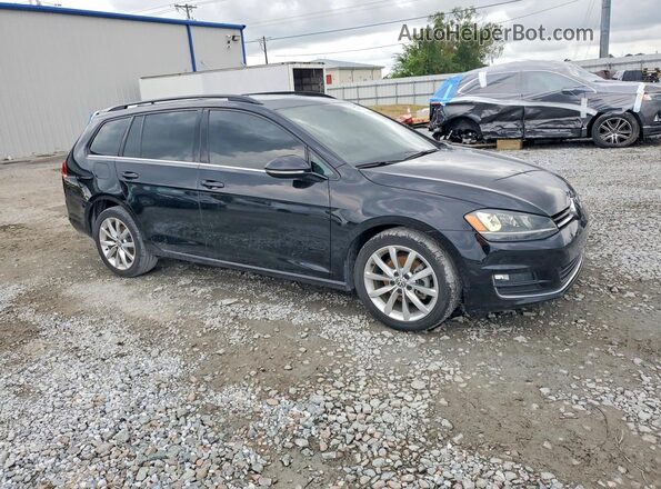 3VWC17AU3GM516748 2016 VOLKSWAGEN GOLF Black წინა მარჯვენა