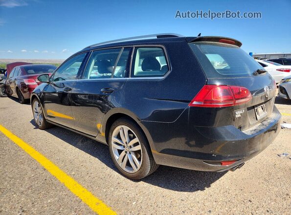 3VWC17AU4HM507333 2017 VOLKSWAGEN GOLF Black Задня ліва чверть