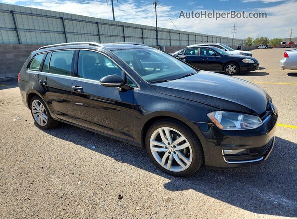 3VWC17AU4HM507333 2017 VOLKSWAGEN GOLF Black Передня права чверть