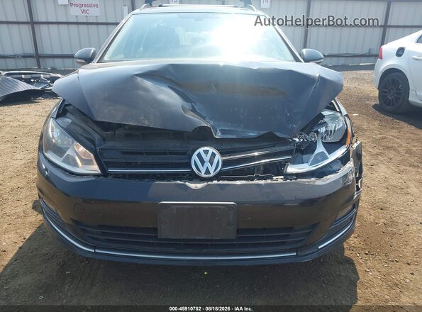 3VWC17AU8HM501339 2017 VOLKSWAGEN GOLF Black Widok z przodu