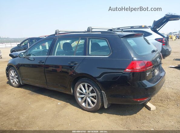 3VWC17AU8HM501339 2017 VOLKSWAGEN GOLF Black Widok wnętrza 360 stopni
