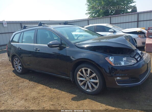3VWC17AU8HM501339 2017 VOLKSWAGEN GOLF Black Widok wnętrza z tyłu