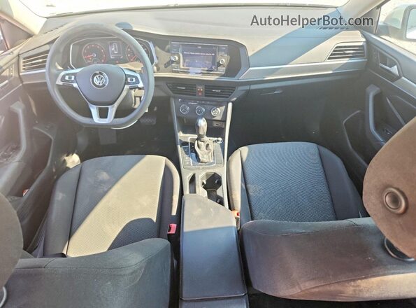 3VWC57BU0KM046738 2019 VOLKSWAGEN JETTA White Առջևի վահանակի տեսք