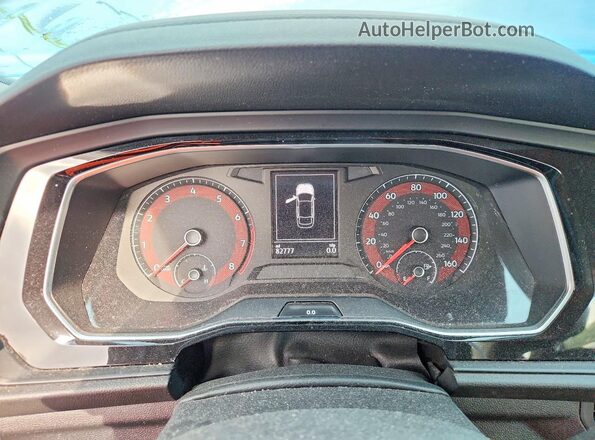 3VWC57BU0KM078637 2019 VOLKSWAGEN JETTA Gray Widok zestawu wskaźników