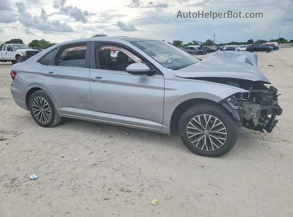 3VWC57BU0KM202373 2019 VOLKSWAGEN JETTA Silver Передня права чверть