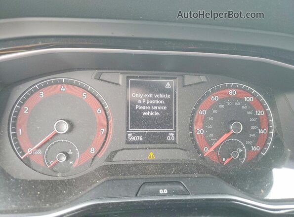 3VWC57BU0KM202373 2019 VOLKSWAGEN JETTA Silver Вид щитка приладів
