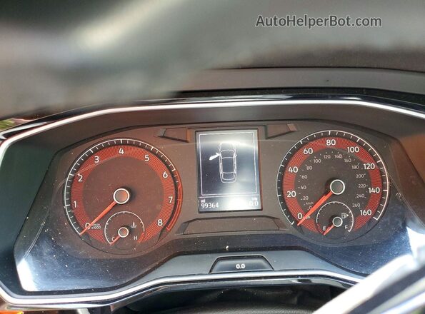 3VWC57BU0LM103036 2020 VOLKSWAGEN JETTA Серый Вид щитка приборов