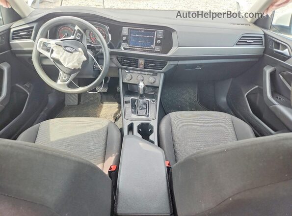 3VWC57BU0MM062389 2021 VOLKSWAGEN JETTA White Առջևի վահանակի տեսք