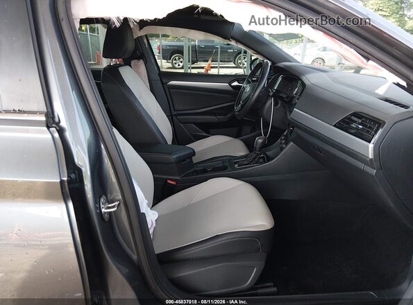 3VWC57BU0MM065633 2021 VOLKSWAGEN JETTA Gray წინა სალონის ხედი