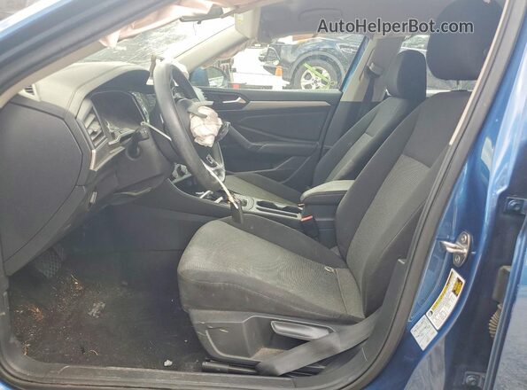 3VWC57BU1KM070241 2019 VOLKSWAGEN JETTA Blue Widok wnętrza z przodu