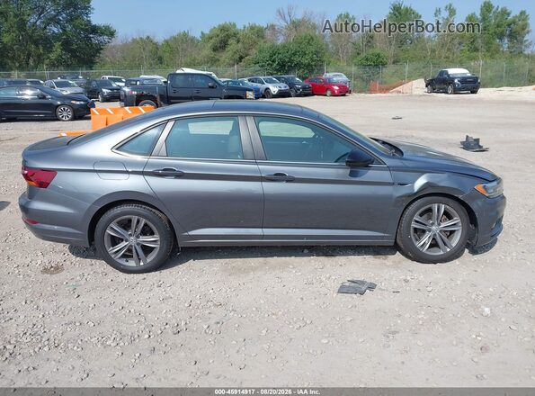 3VWC57BU1KM084592 2019 VOLKSWAGEN JETTA Серый Вид задней части салона