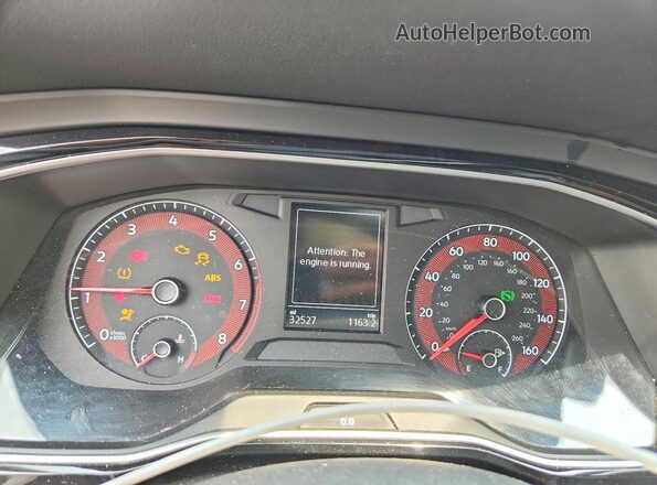 3VWC57BU1KM204892 2019 VOLKSWAGEN JETTA Gray Вид щитка приладів
