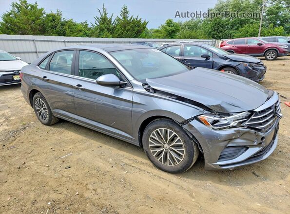 3VWC57BU1KM204892 2019 VOLKSWAGEN JETTA Gray Передня права чверть