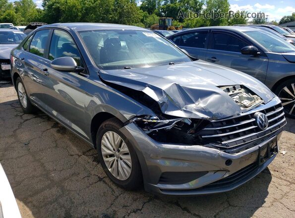 3VWC57BU1LM085808 2020 VOLKSWAGEN JETTA Gray Delantero derecho