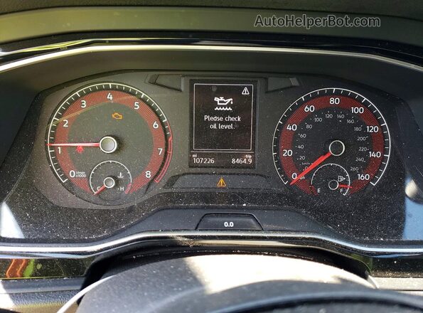3VWC57BU1LM085808 2020 VOLKSWAGEN JETTA Gray Vista del cuadro de instrumentos