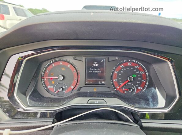 3VWC57BU1MM018241 2021 VOLKSWAGEN JETTA Белый Вид щитка приборов