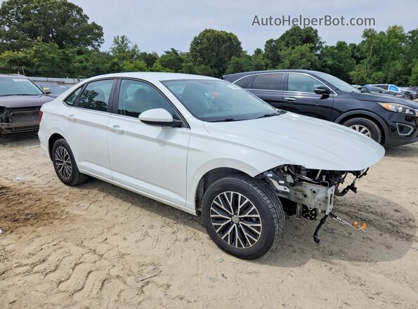 3VWC57BU1MM018241 2021 VOLKSWAGEN JETTA Белый Передняя правая четверть